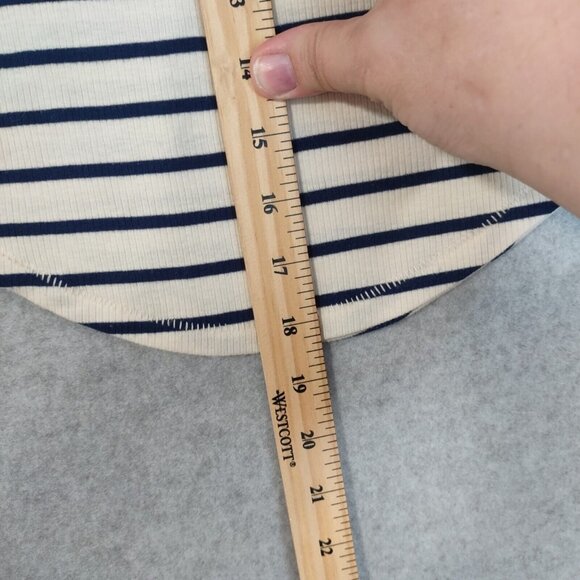 We The Free S Melbourne Striped Off Shoulder Top Fits Small Casual Boho Festive - Picture 9 of 11